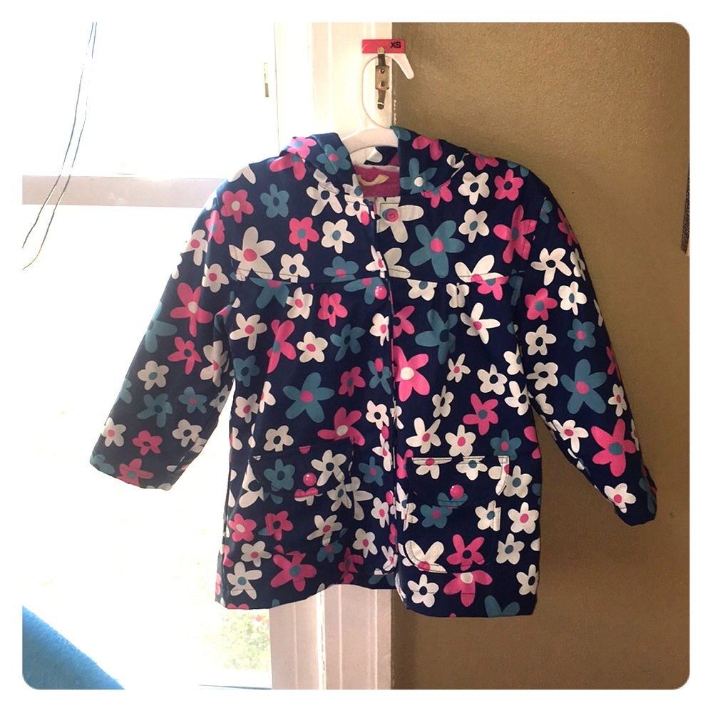 HATLEY Toddler girls rain jacket size 3